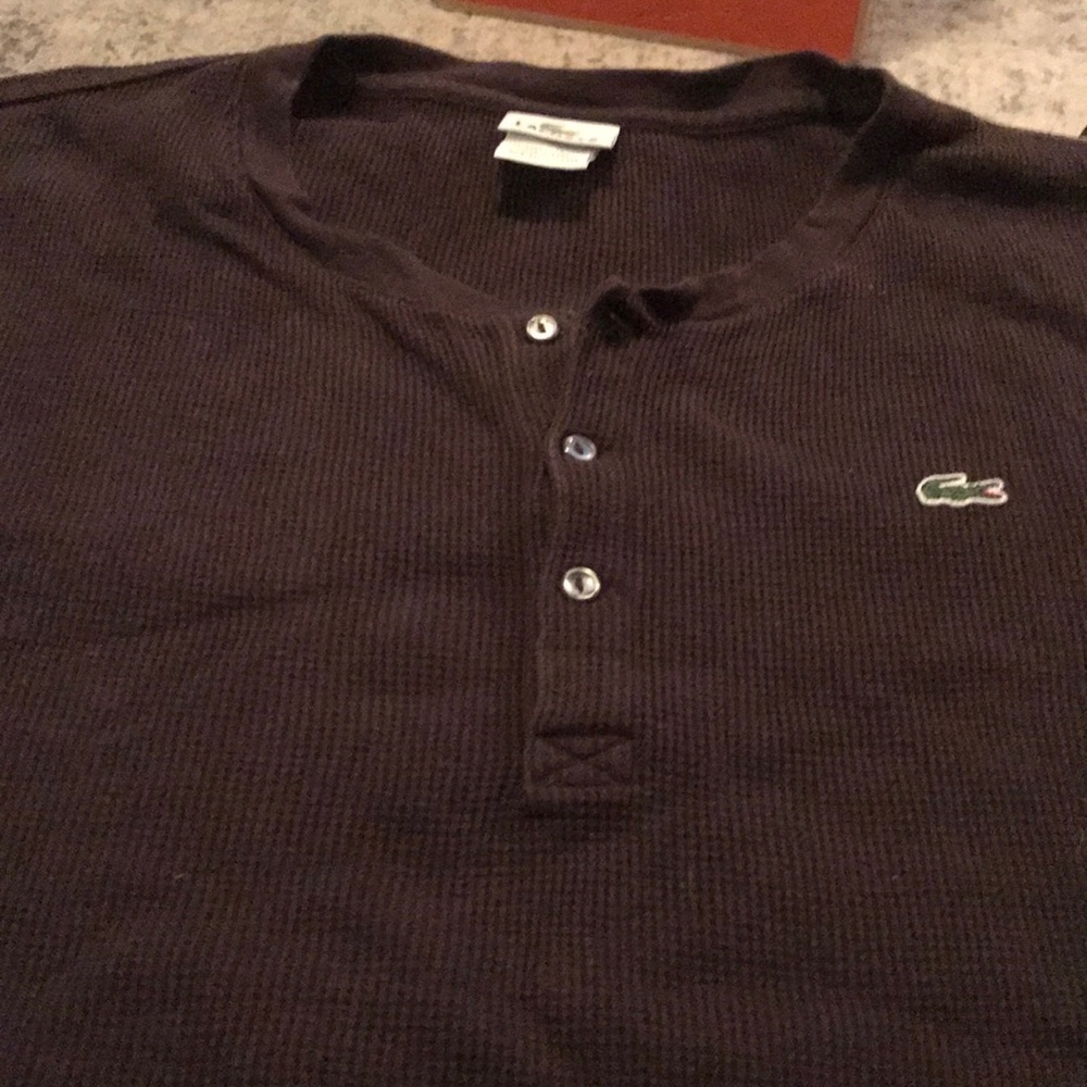 Lacoste brown thermal